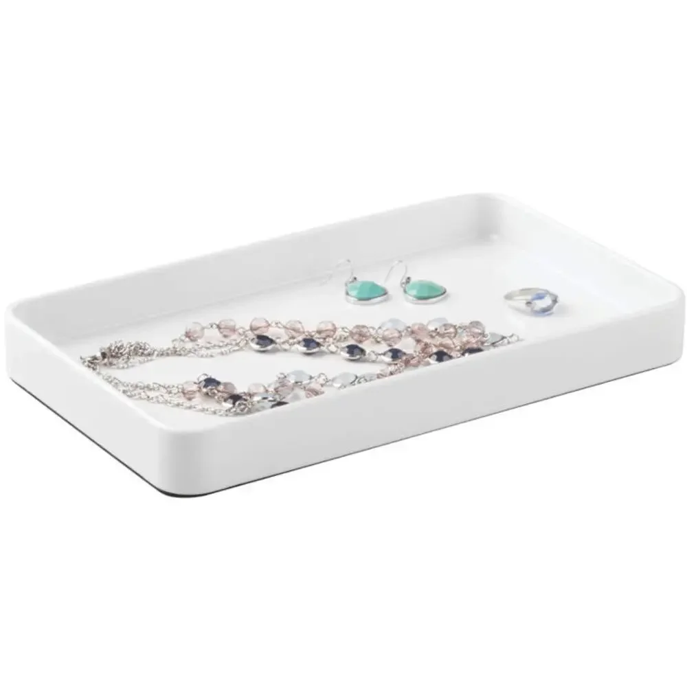 Metal Guest Towel Tray Nonslip Vanity Board Bathroom Kitchen